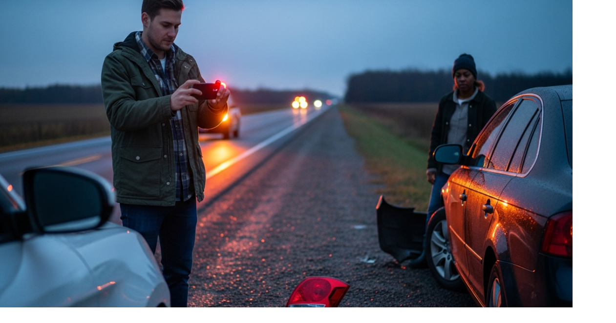 How to Photograph After a Crash Before the Tow Truck Arrives