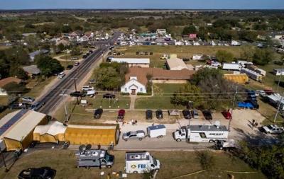 More than two dozen people were killed in a November 2017 shooting at First Baptist Church in Sutherland Springs, Texas.