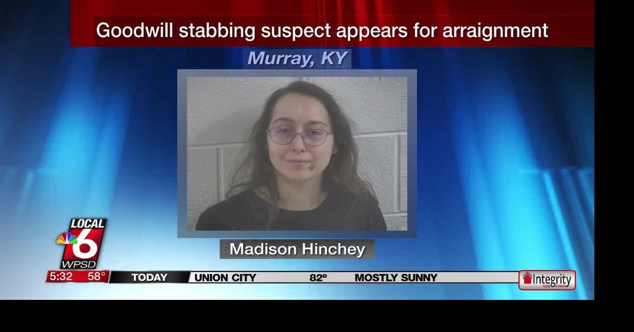 Goodwill stabbing suspect appears for arraignment | Ott | WPSD Local 6