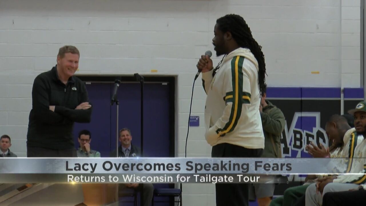 Packers Tailgate Tour visits high schoolers in central Wisconsin