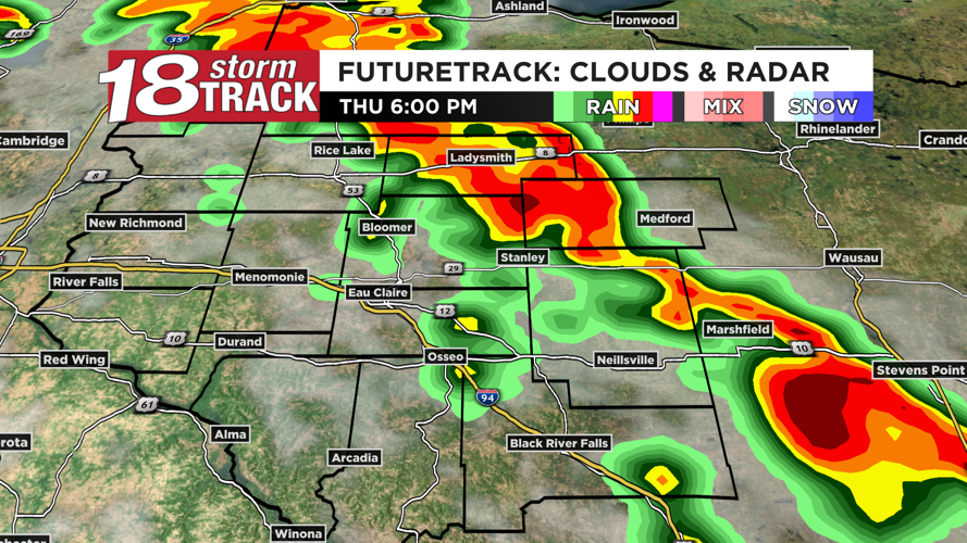 Strong to severe storms possible ahead of Thursday's cold front | 18 ...