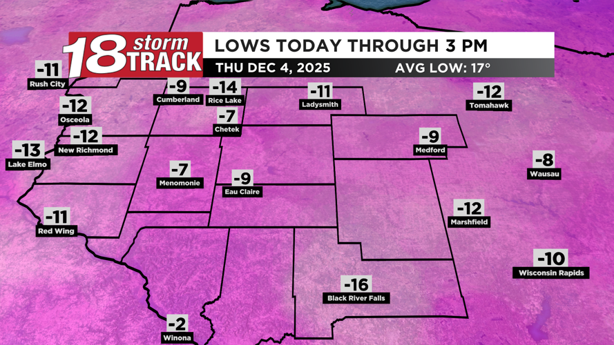 Another round of snow arrives Friday, and temperatures will remain ...