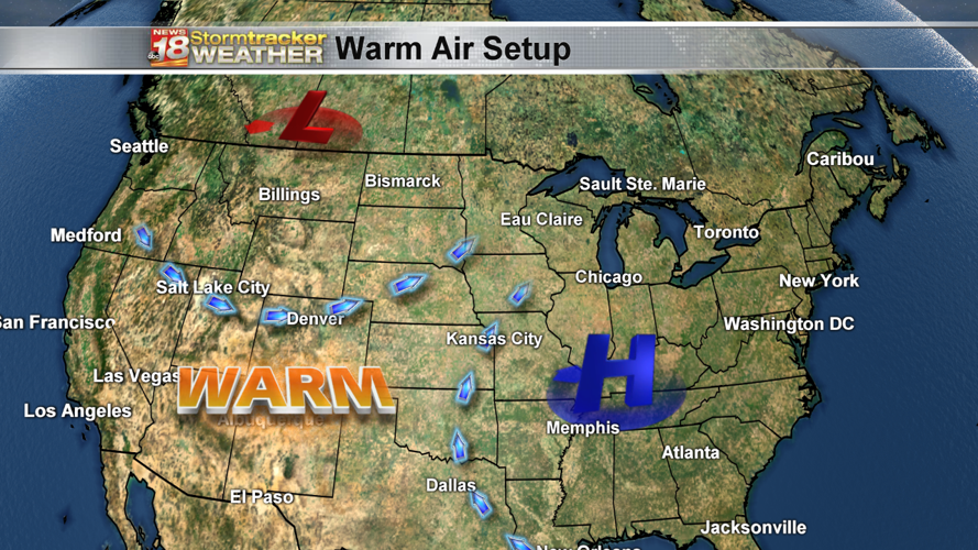 A warm start to the week but trending colder for mid-April | 18 Storm ...