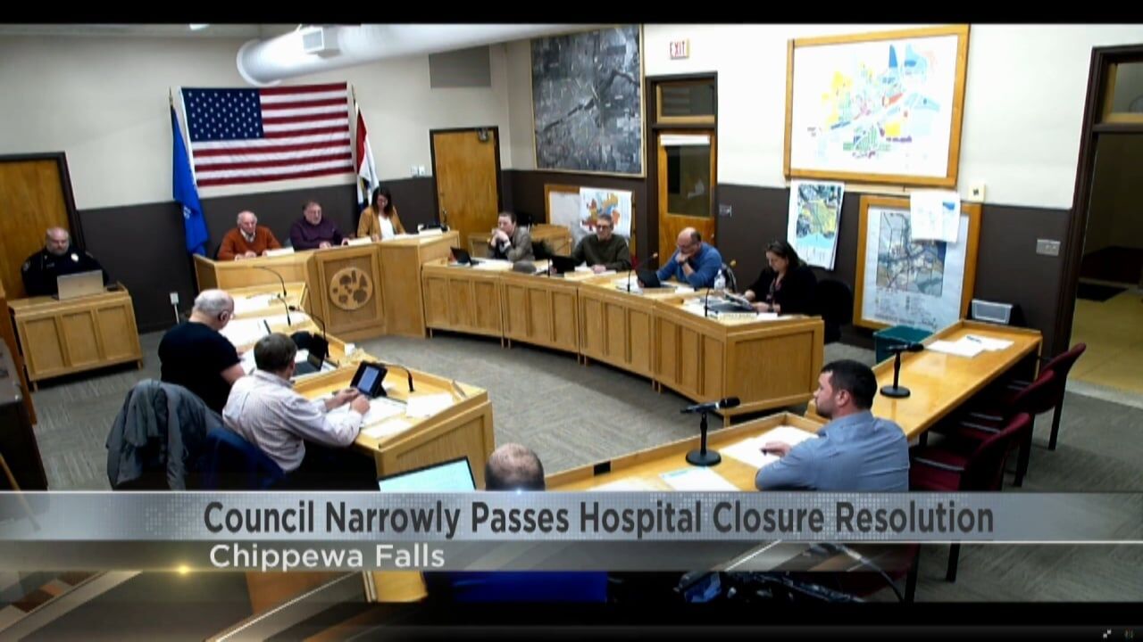 Chippewa Falls City Council narrowly passes hospital closures resolution