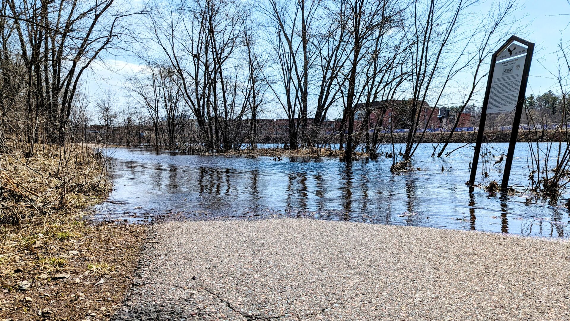 Flood risk rising with warmer weather Chippewa River trail closed