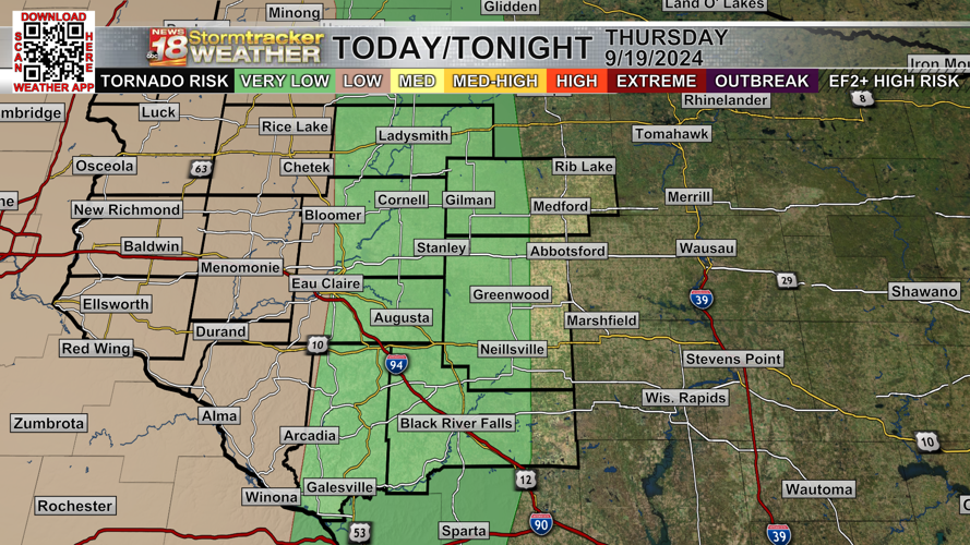 Severe Thunderstorm Watch issued for risk of strong to severe storms ...
