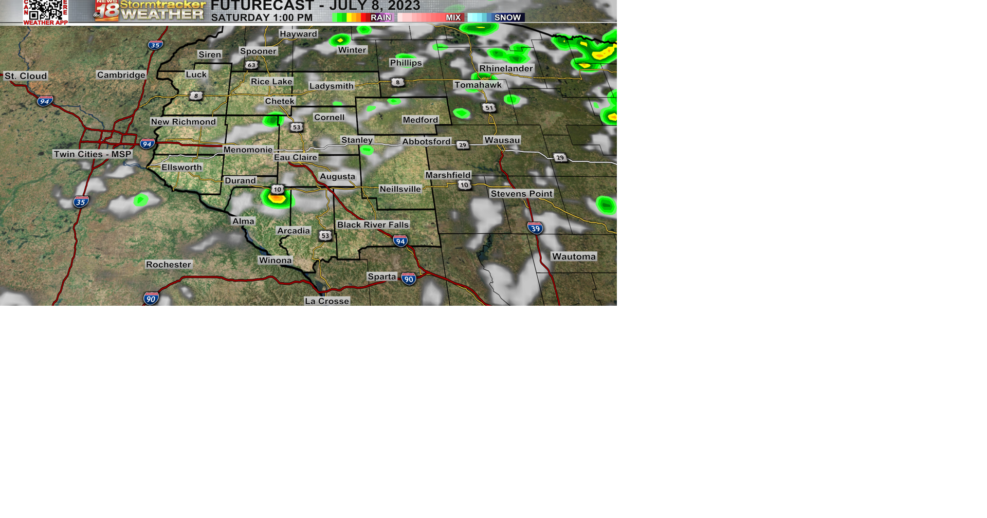 Summerlike temps return this weekend with just slight chances for a few ...