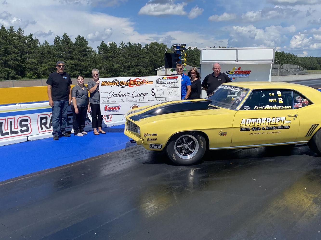 Rock Falls Raceway presents $101K check to Joshua's Camp | Sports ...