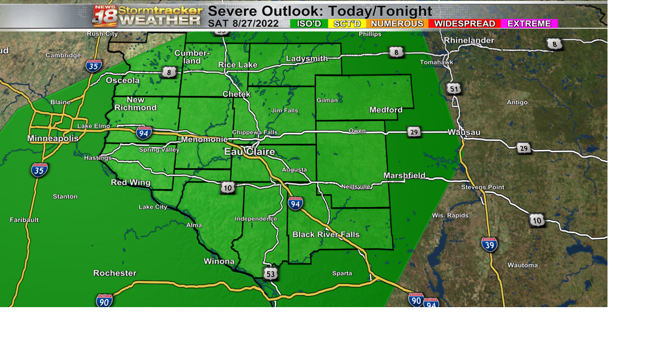 Strong to severe storms possible this evening ahead of next round of ...