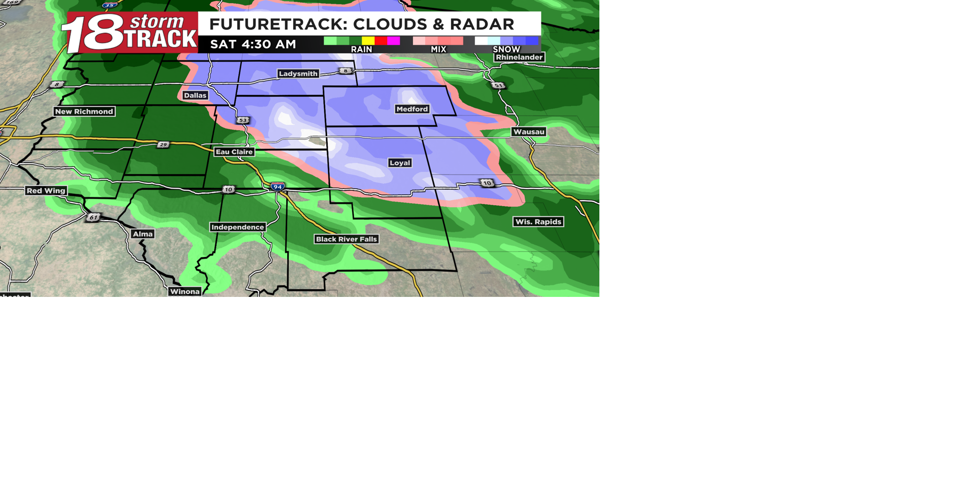 Rain could change to snow for some by Saturday morning followed by ...