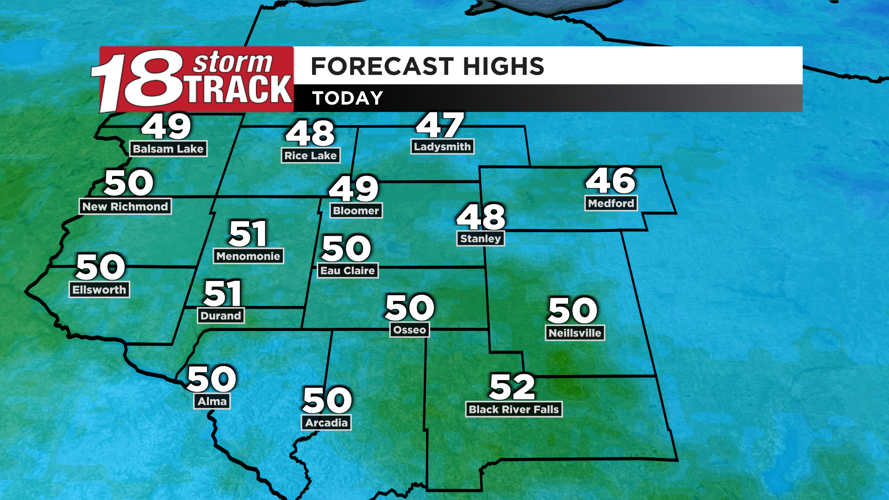 Spring like temperatures and dry conditions expected the next few days ...
