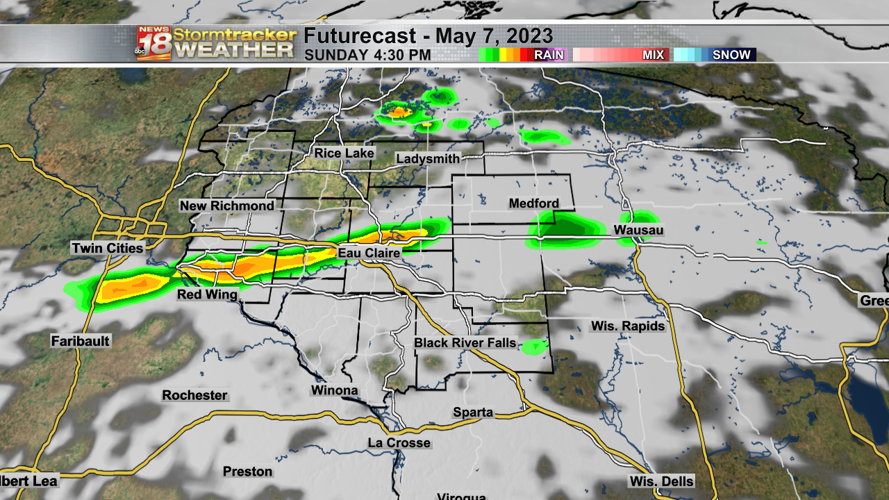 More rain and thunderstorm chances ahead as warm weather continues ...