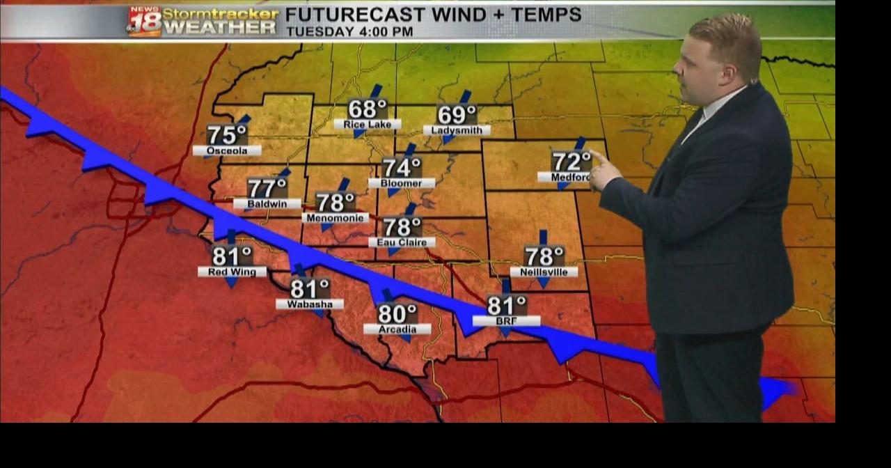 Backdoor cold front moves through today, but we stay dry; another cold ...