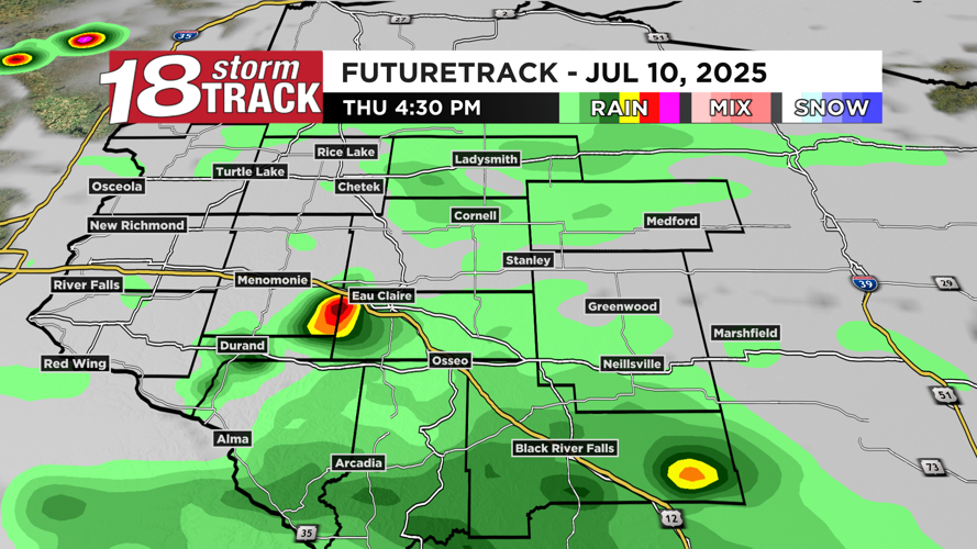Humid conditions plus scattered shower and storm chances return the ...