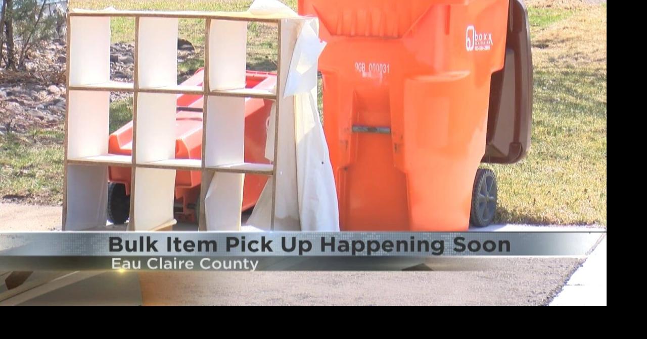 Dates announced for Eau Claire County bulk pickup Video