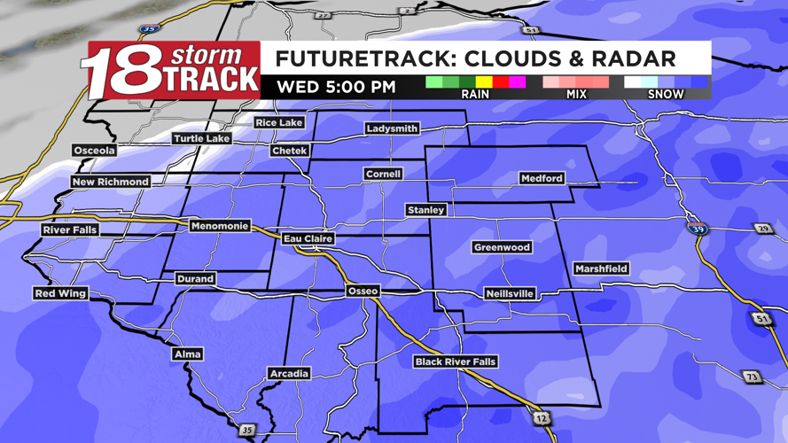 Tuesday will be pleasant before our next storm system moves in for ...