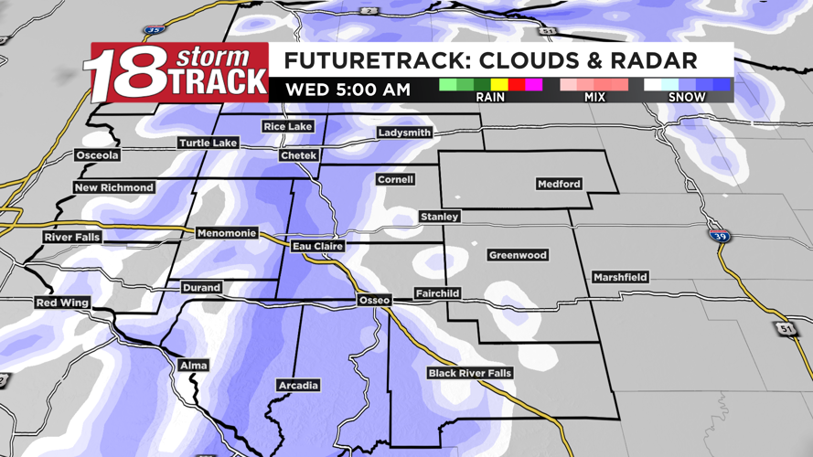 Roller coaster temperatures, few chances for precipitation highlight