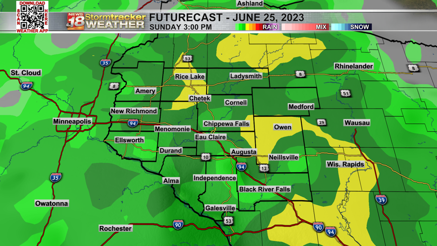 A few more hot days ahead before cooler weather returns; increasing ...