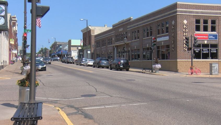 Downtown Chippewa Falls wqow