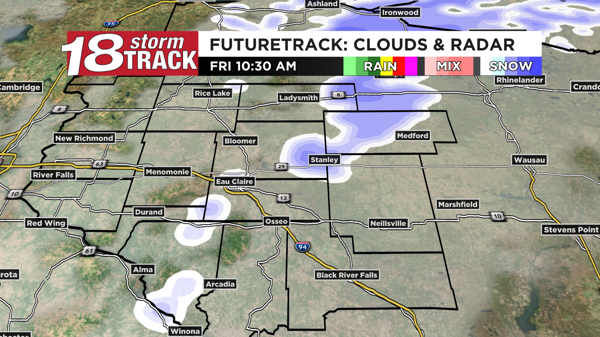 Cold air will last a day and a half with another chance for snow before ...