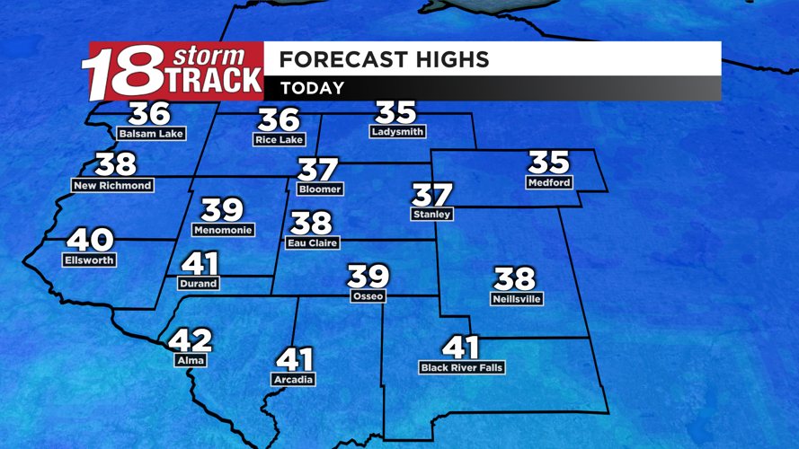 Testtrack Weather Quieter and mild conditions for our Wednesday; tracking two chances of ...