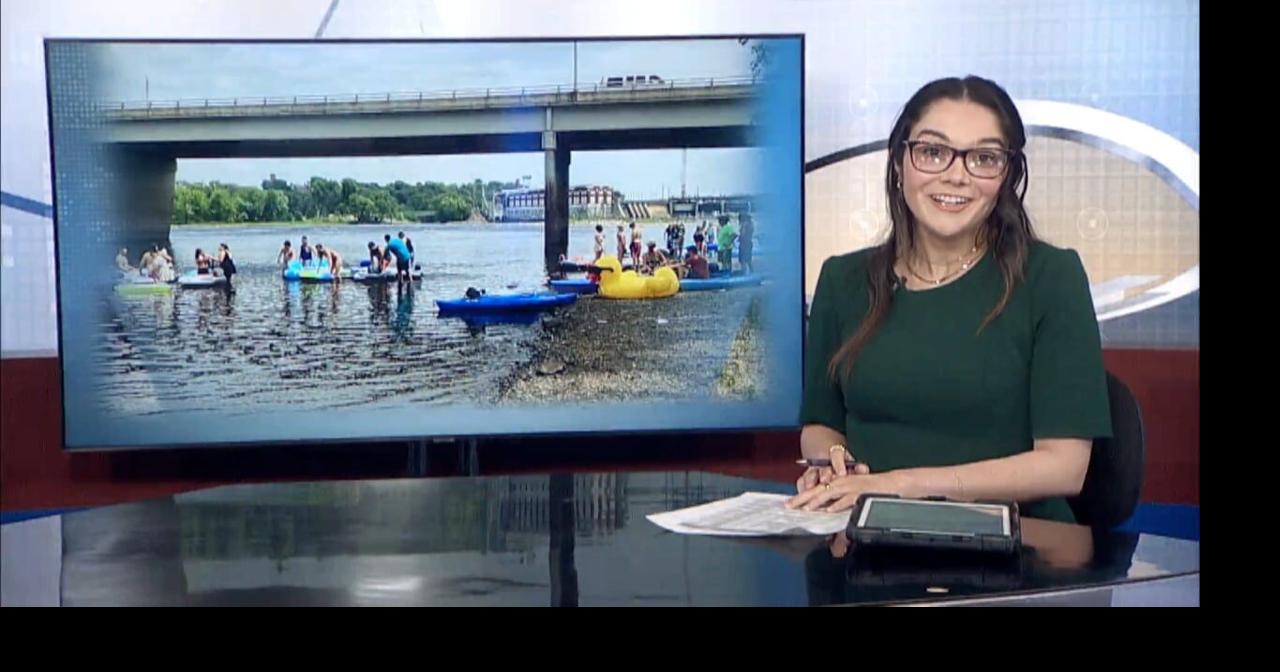 Hundreds tube down Chippewa River at FATFAR Video