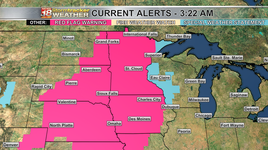 Breezy southern winds bring more warmth and elevated fire weather ...