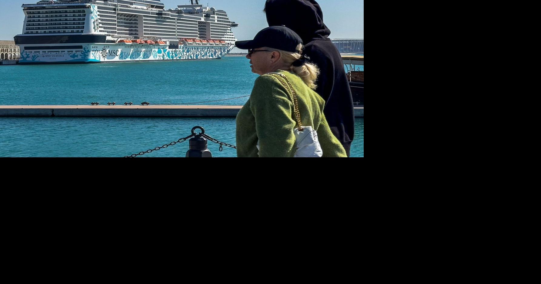 Parties and missile threats: On board a cruise ship stuck in the Middle East crisis zone