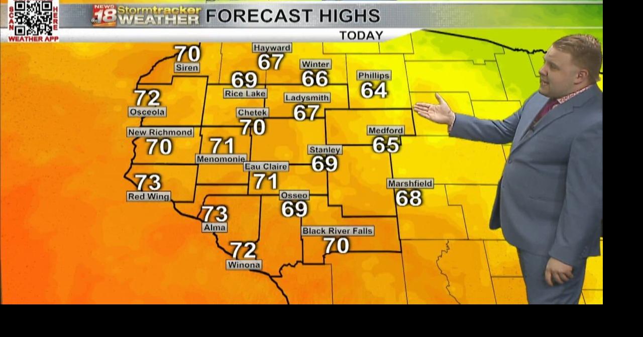 A few more warm and pleasant days ahead before cooler temperatures ...