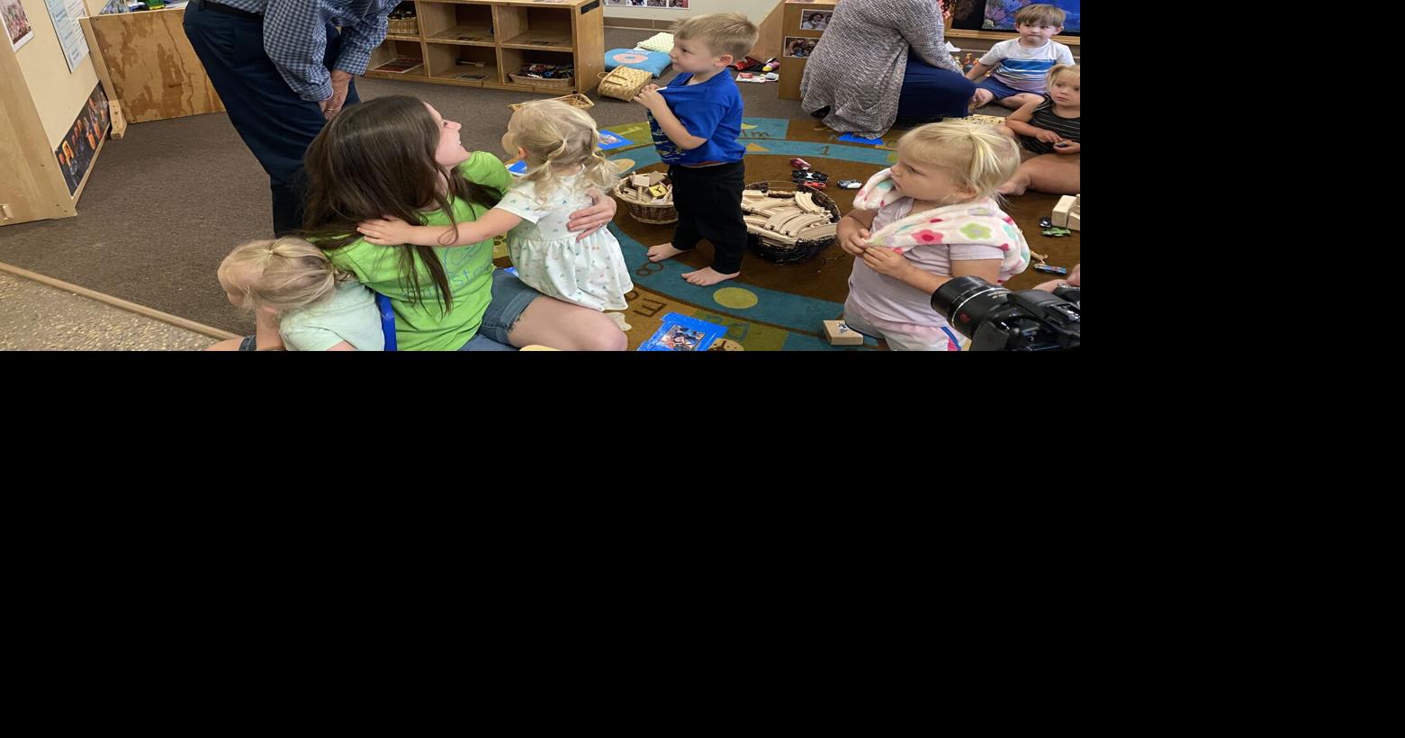 Gov. Evers visits Menomonie childcare center to advocate for 'Child