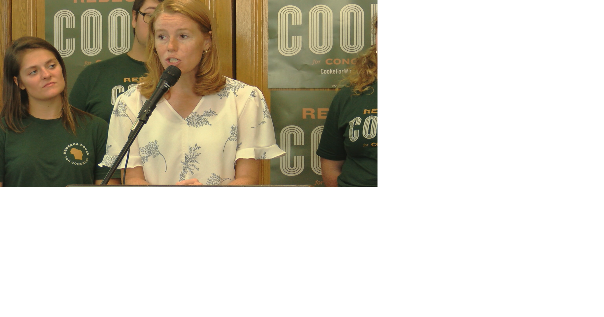After primary win, Cooke starts campaigning for November general