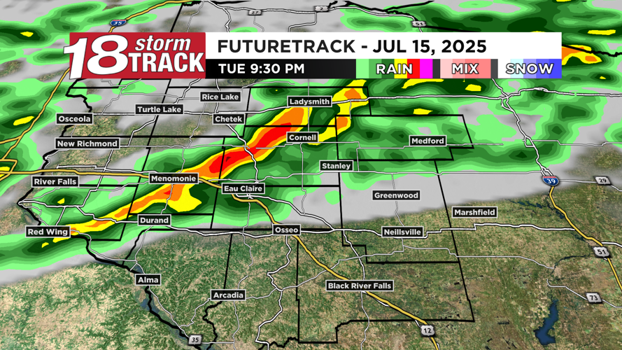 A toasty Tuesday to be followed by rain and storm chances tonight into ...
