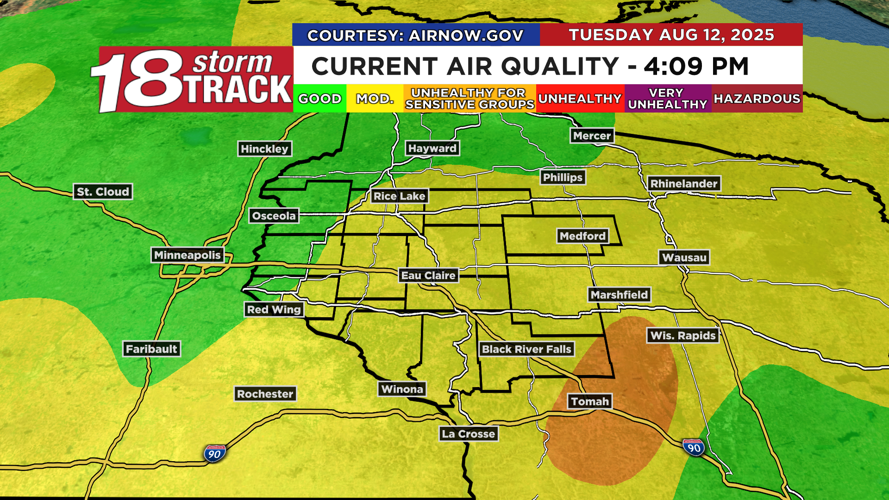 One comfortable day in forecast before high humidity returns with ...