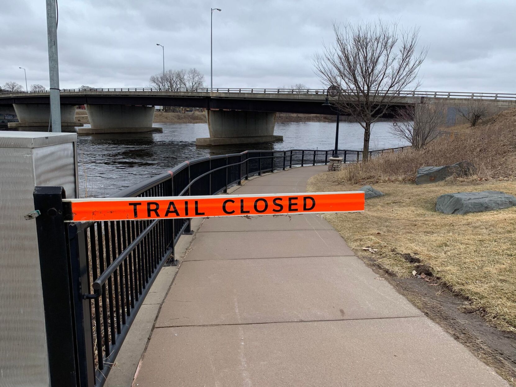 Parts of Chippewa River Trail dog park closed due to high river