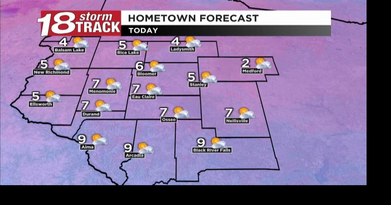 Roller coaster temperatures expected over the next seven days | 18 ...