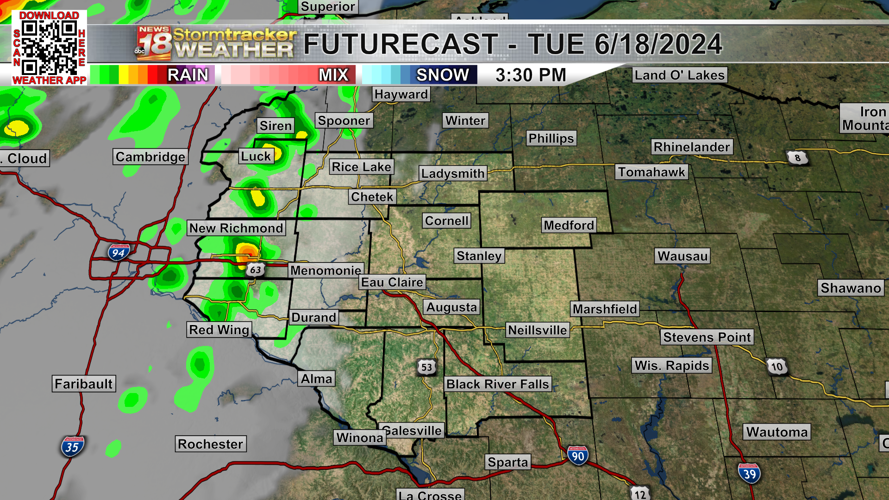 Very humid, warm and breezy today; thunderstorm chances return later ...