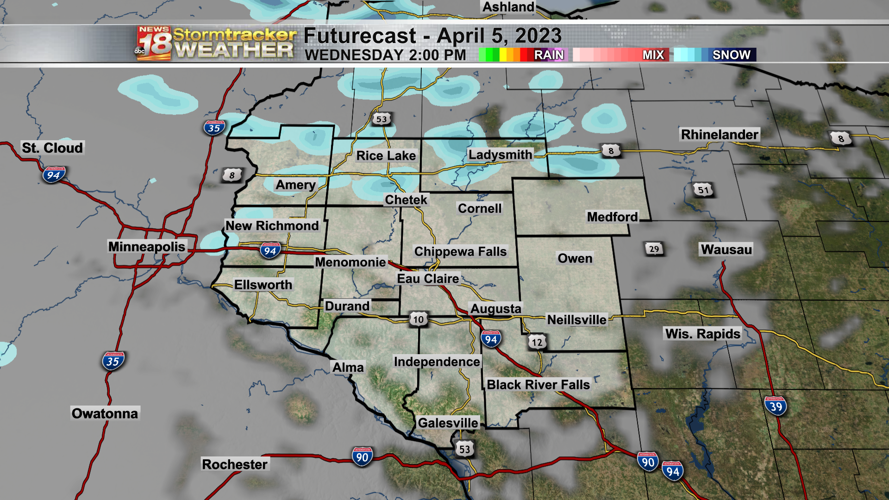 Strong winds and falling temperatures headline Wednesday's forecast ...