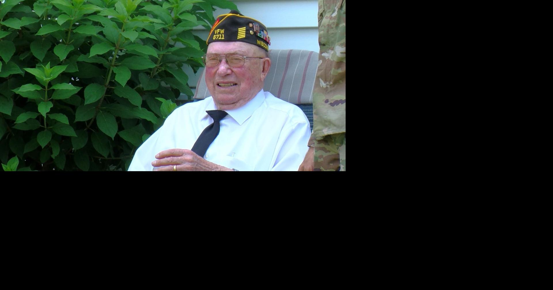 World War II veteran honored as grand marshal in Mondovi parade