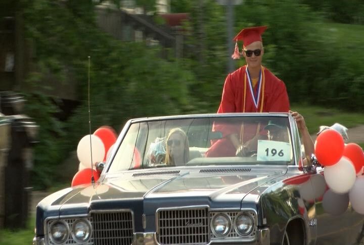 Chippewa Falls seniors honored with parade Positively Chippewa