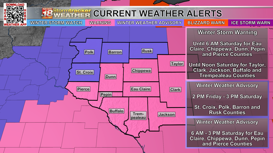 Winter storm set to bring strong winds, heavy snow, to the Chippewa ...
