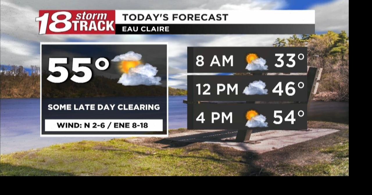 Tuesday will be pleasant before our next storm system moves in for ...