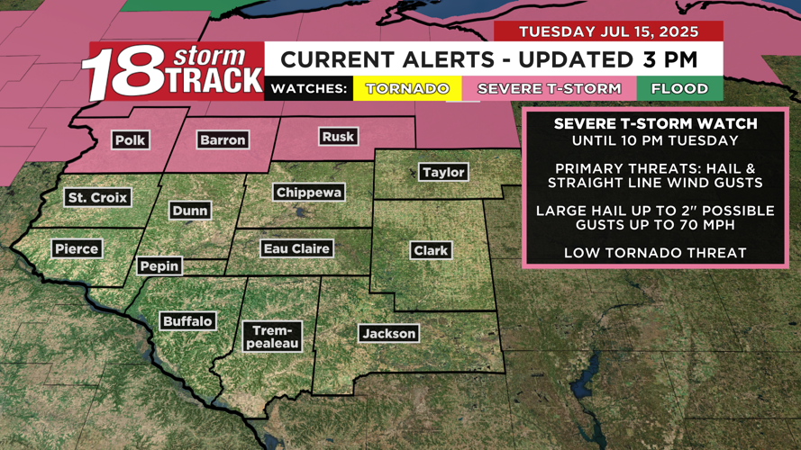 Bursts of heavy rain with scattered strong storms possible in spots as ...