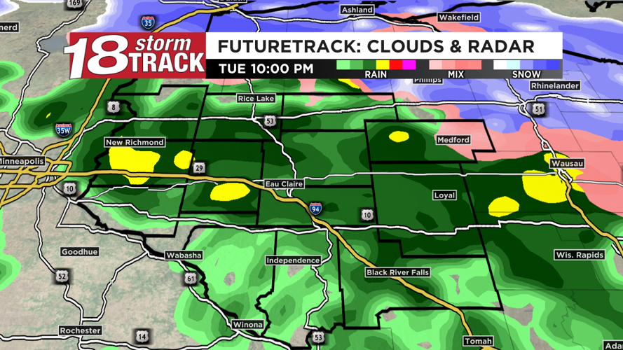 An active weather pattern brings cooler weather as well as chances of ...