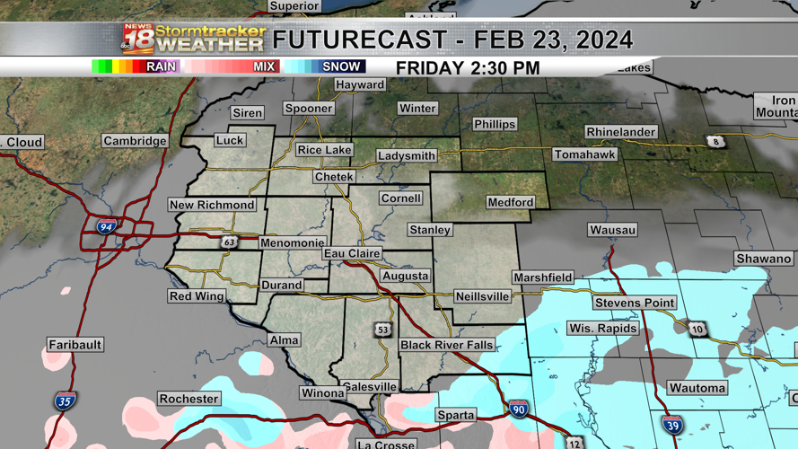A cool and windy day with a few flurries possible in the early ...