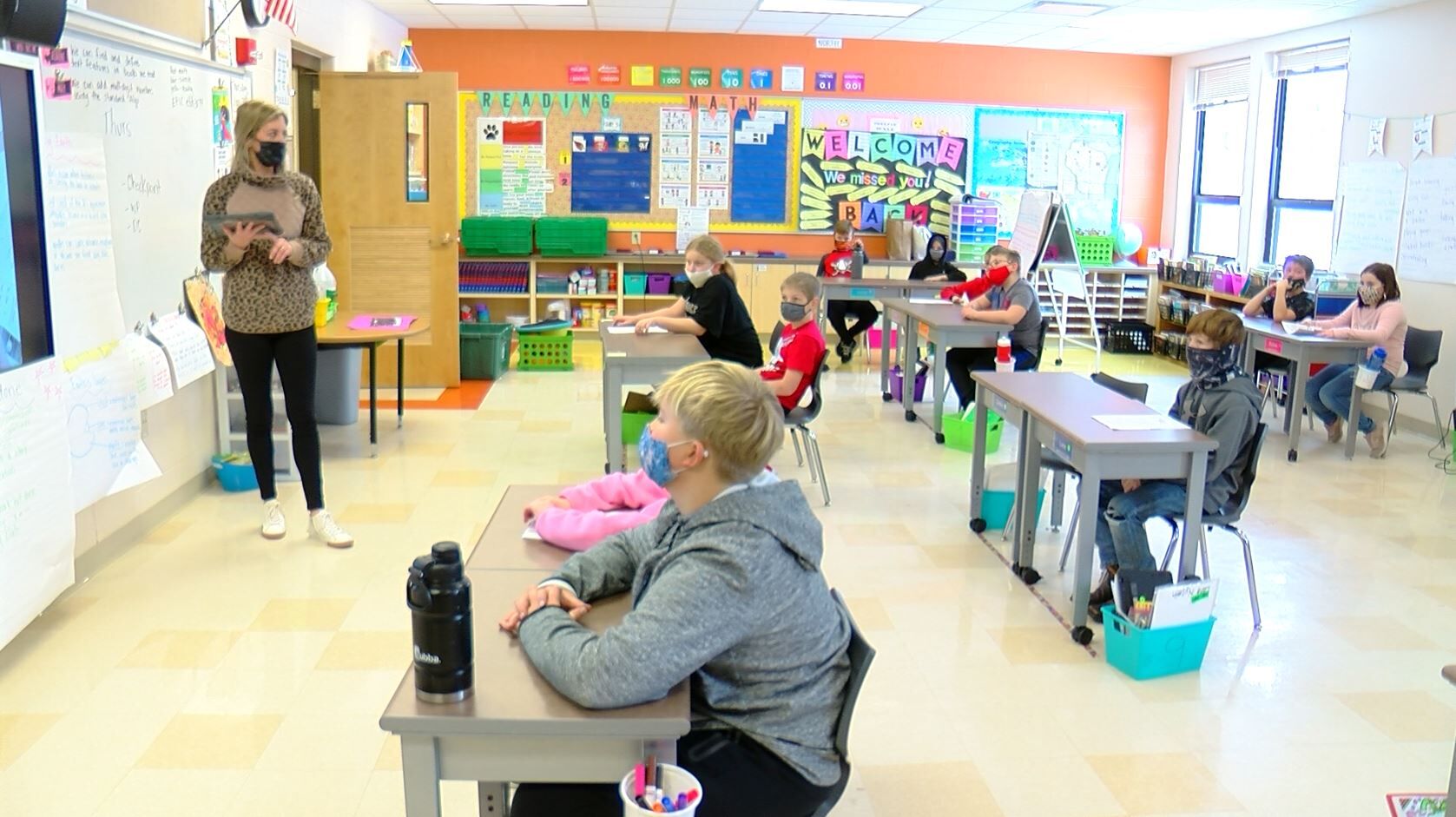 Chippewa Falls elementary students return to in person learning