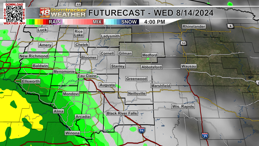 Rain, storm chances return Wednesday night through Friday night as low ...