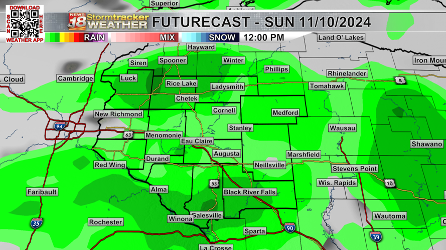 A drier second half of the week ahead; rain showers return over the ...