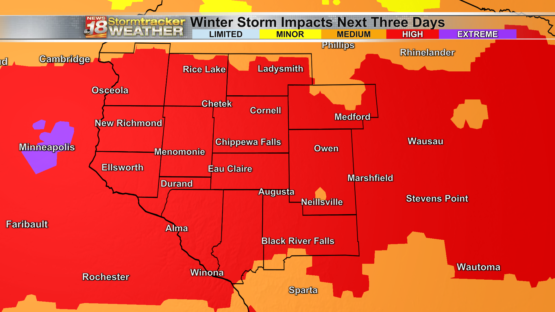 TRAVEL NOT ADVISED Wednesday Night into Thursday as major winter storm ...