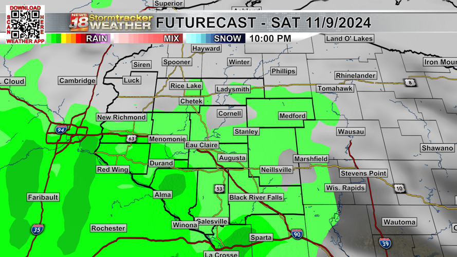 A drier second half of the week ahead; rain showers return over the ...