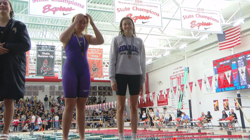 Memorials Augustyn earns two podiums at state swim meet Sports wqow image